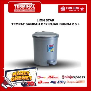 Jual Tempat Sampah Injak Bundar C Round Step On Dustbin Litres