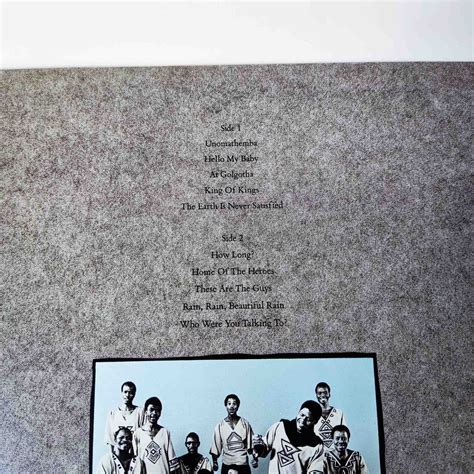 LADYSMITH BLACK MAMBAZO SHAKA ZULU VINYL LP ALBUM VOCAL AFRICAN