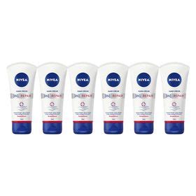 NIVEA 3in1 Repair Care Hand Cream 6x75ml Shop Today Get It