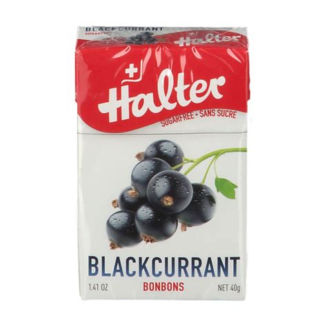 Halter Sugar Free Ribes Nero 40 G Redcare