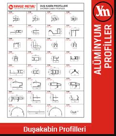 dusakabin profilleri yavuz metal Yavuz Metal Alüminyum A Ş