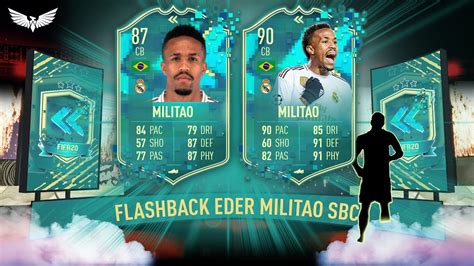 Flashback Eder Militao Sbc Flashback Sbc Flashback Eder Militao