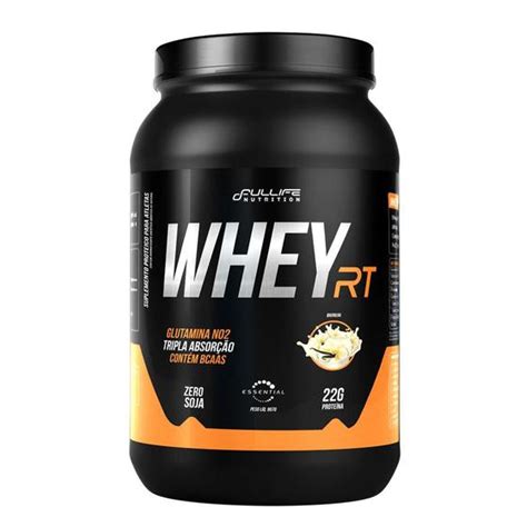 Whey Protein Concentrado RT 907g Doce De Leite Fullife Nutrition