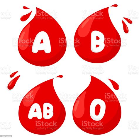 Blood Types Vector Illustration向量圖形及更多血型圖片 血型 健保和醫療 器官捐贈 Istock