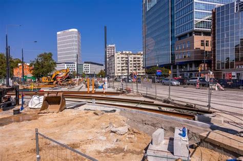 Budowa Tramwaju Na Rakowieckiej W Warszawie Muratorplus Pl