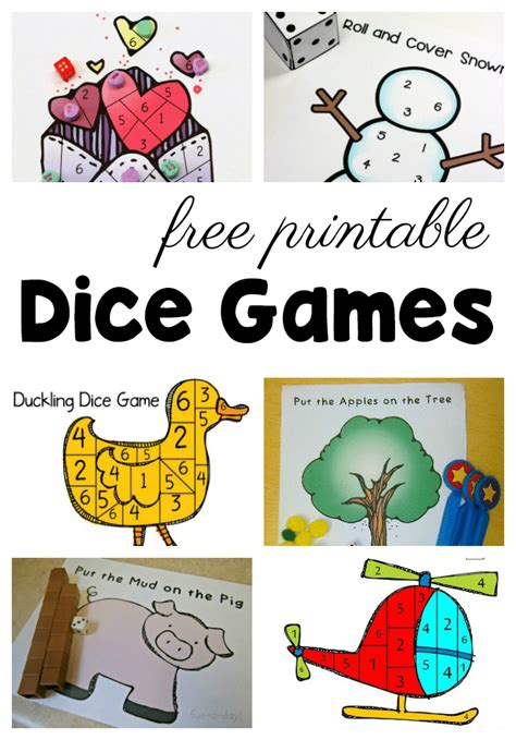 Printable Games For Kindergarten