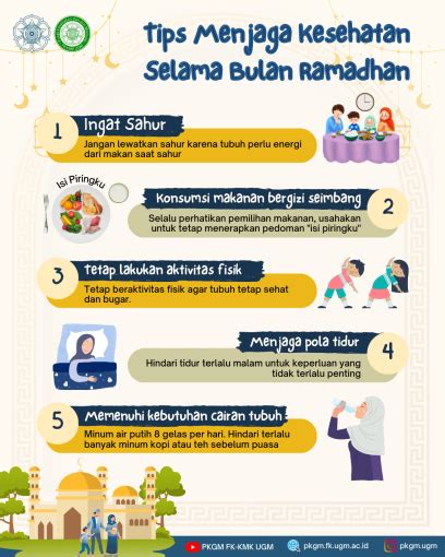 Tips Menjaga Kesehatan Selama Bulan Ramadhan PKGM