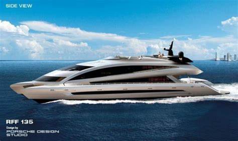 Porsche Design Inspired Dynamiq GTT 115 Hybrid Superyacht