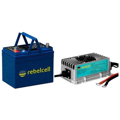 Rebelcell V Av Battery And V A Waterproof Battery Charger