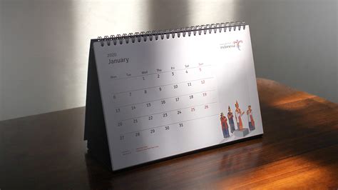 Wonderful Indonesia 2020 Calendar Behance