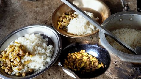 Soya Balls Potato Mix Curry In The Buffalo Shed Life In Rural