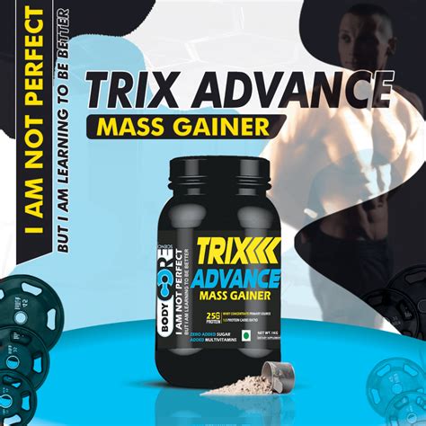 Bcs Trix Advance Mass Gainer 1kg Bcs Peanut Butter Body Core Science