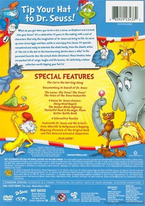 Hats Off To Dr Seuss Collectors Edition Dvd Dvd Empire