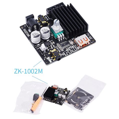 Zk M W W Bluetooth Power Audio Amplifier Board Stereo