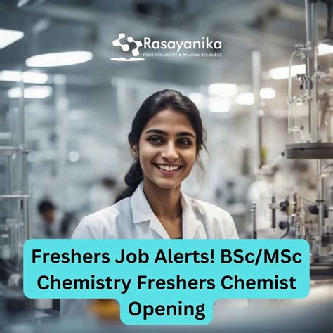 Chemistry Freshers Jobs MSc BSc At JDL Apply Online