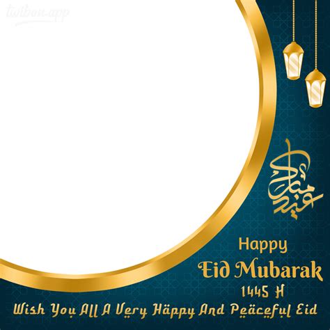 Happy Eid Mubarak Twibbon Picture Frame Twibon App