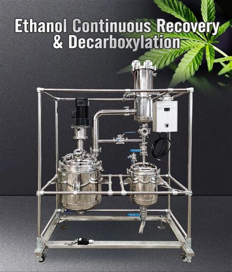 Decarboxylator Reactor Winterized Cbd 100l Decarb Reactor Stainless ...