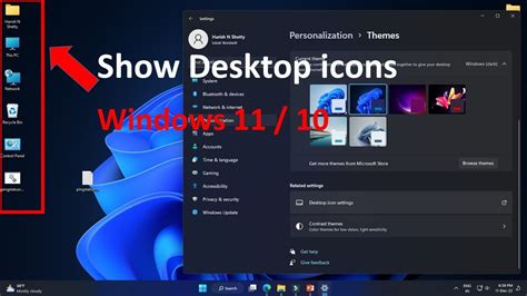 How To Show Desktop Icons On Windows 11 Or Windows 10 How To Add