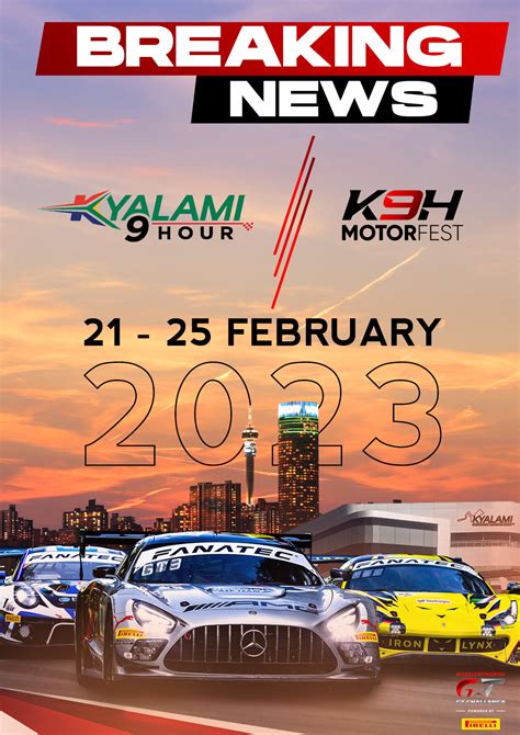 Kyalami Hour And K H Motor Fest Confirmed For February