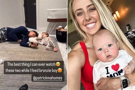 Brittany Mahomes Shares Adorable Photos of Son Bronze Being 'Protected ...