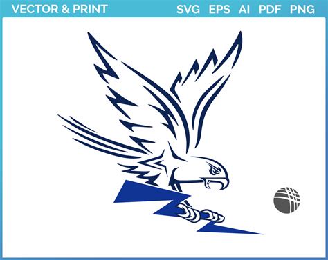 Air Force Falcons Secondary Logo 2022 College Sports Vector SVG