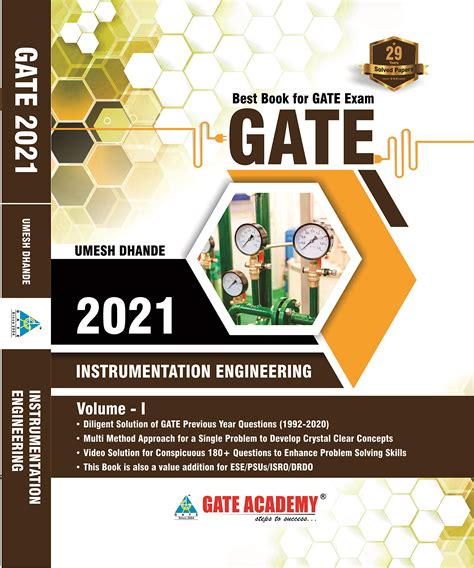 Gate Books Gate Academy 2021 Instrumentation Engineering Previous Year