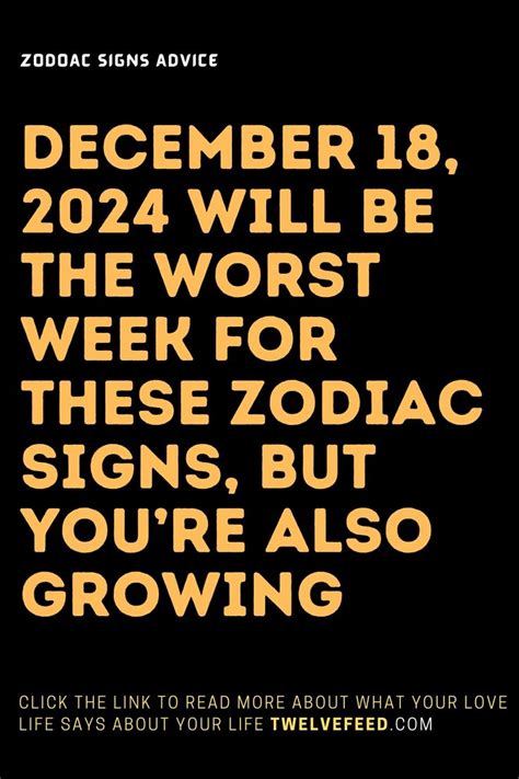 December Will Be The Worst Week For These Zodiac Signs But