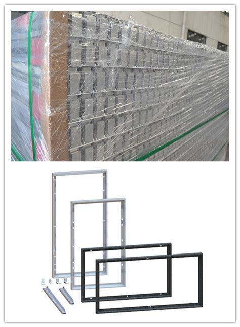 Aluminum Photovoltaic Solar Racking System Anodizing Panel Frame Pfa