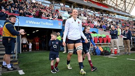 Womens Six Nations 2024 Zoe Aldcroft Captains England Against