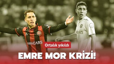 Emre Mor krizi Ortalık yıkıldı