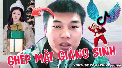 CÁch GhÉp MẶt Ảnh GiÁng Sinh CỰc ĐẸp TrÊn Tiktok Xuyên Ưi Youtube