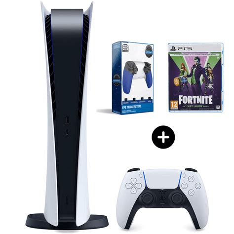 Playstation 5 Digital Edition Console Plus Fortnite Last Laugh Bundle Ps5 And Surge Triggerstopz