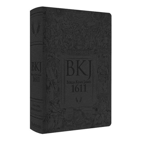 Bíblia King James 1611 Fiel Letra Ultra Gigante Luxo Preta Shopee Brasil