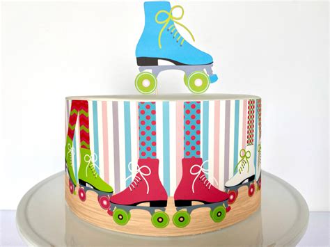 Roller Skating Cake