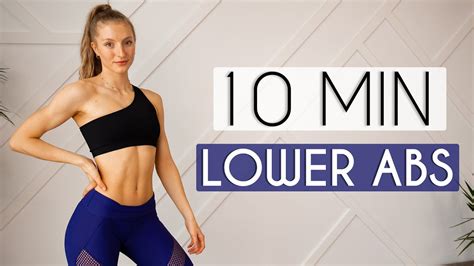 10 Min Intense Lower Abs Workout Lower Belly Burn No Equipment