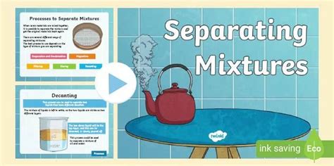 Separating Mixtures Worksheet Science Year 5 And 6