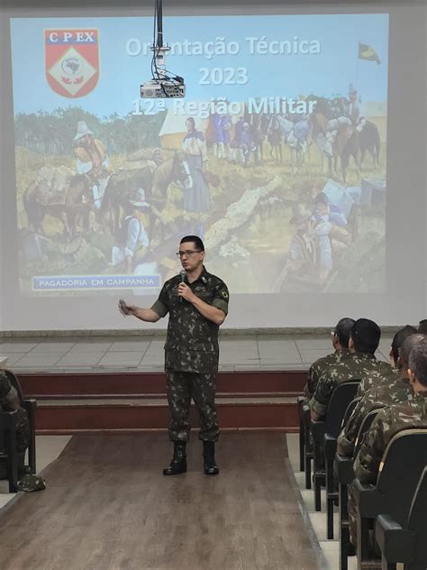 Palestra Do Chefe Do Centro De Pagamento Do Ex Rcito Cpex