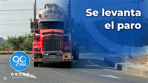 Se Acaba El Paro Camionero Gobierno Y Transportadores Llegaron A