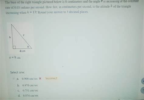 Answered The Base Of The Right Triangle Pictured Bartleby