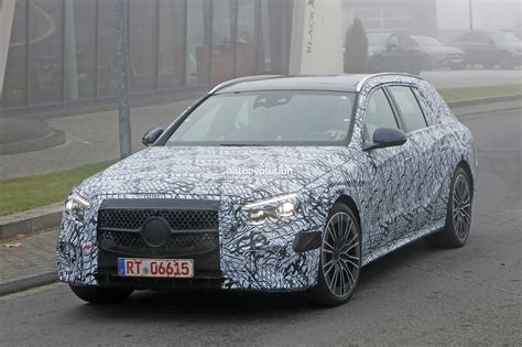 2024 Mercedes Benz E Class Estate Spied With Plug In Hybrid Power And New Design Autoevolution