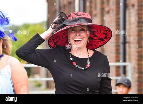 Female Racegoers On Ladies Day Hi Res Stock Photography And Images Alamy