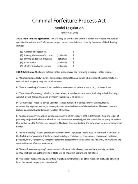 Fillable Online Legislature Maine Asset Forfeiture Policy Manual 2021