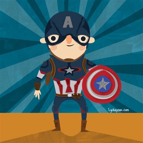 Marvel Captain America Fan Art on Behance