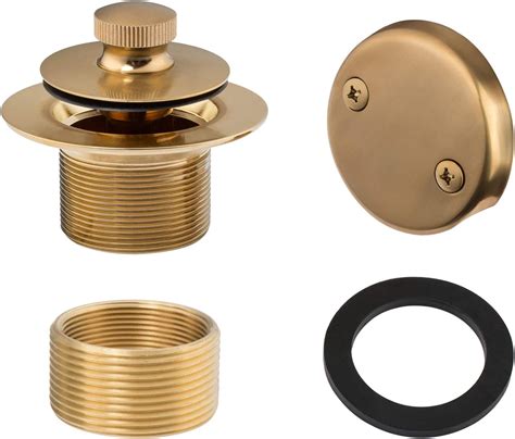 Amazon Brass Lift And Turn Bathtub Drain Set W Overflow Plate