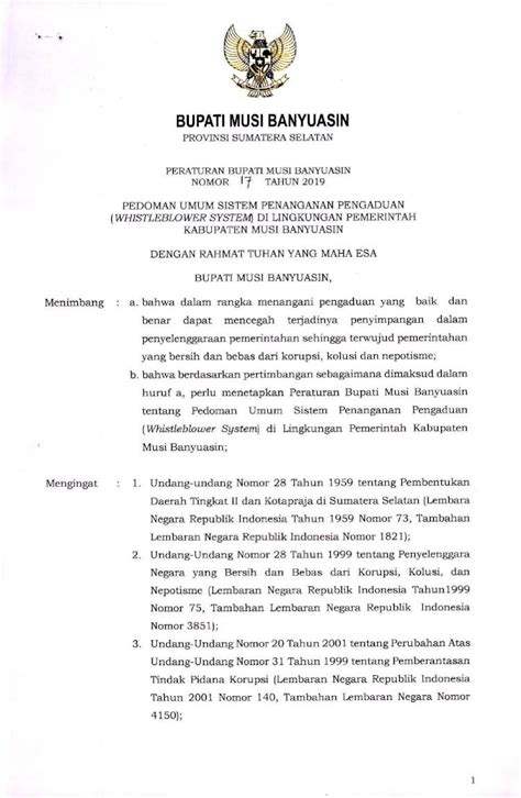 PDF BUPATI MUSI BANYUASIN 2020 4 28 3 Pengaduan Masyarakat