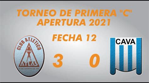 Primera C Apertura 2021 Fecha 12 Atlas 3 Victoriano Arenas 0