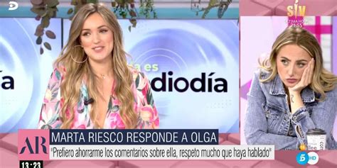 Marta Riesco Tras La Entrevista De Olga Moreno Ataca A Antonio David