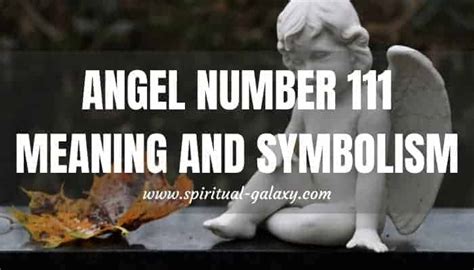 Angel Number 111 Meaning And Symbolism A Well Balanced Sign Spiritual