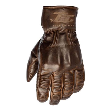 Gants RST Hillberry CE Cuir Marron Homme Accessoires Moto Vintage