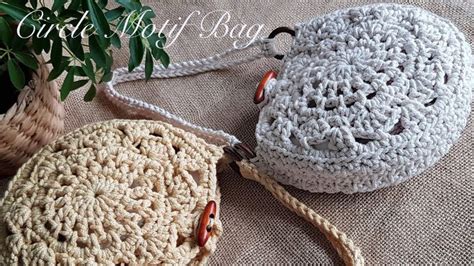 Eng How To Crochet A Circle Motif Bag